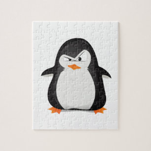 Verärgerter Pinguin