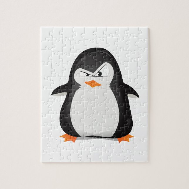 Verärgerter Pinguin (Vertikal)