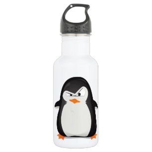 Verärgerter Pinguin Trinkflasche
