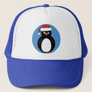 Verärgerter WeihnachtsPinguin Truckerkappe