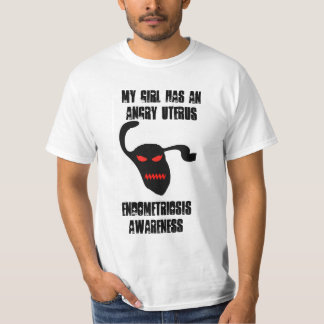 Verärgertes die Gebärmutter-Shirt der Männer T-Shirt