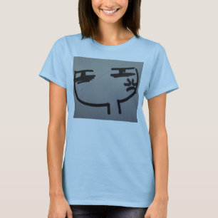 verärgertes Gesicht T-Shirt