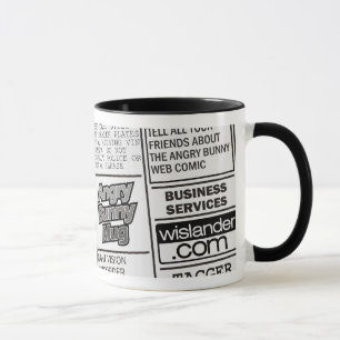 Verärgertes Häschen - töten Sie für Kaffee 2 Tasse