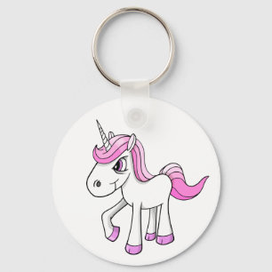 Verärgertes Meany-Einhorn-Pony-Schlüsselkette Schlüsselanhänger