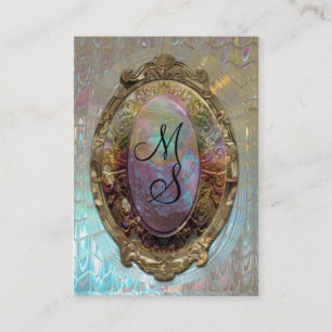 Veraspeece Barock Monogramm Beruflich Visitenkarte