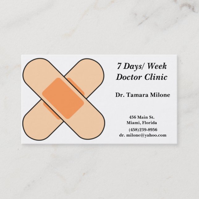 Verband-Visitenkarte Visitenkarte (Vorderseite)