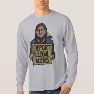 Verbannen Sie illegales Außerirdische-Shirt T-Shirt