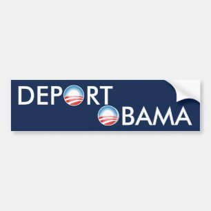 Verbannen Sie Obama Autoaufkleber