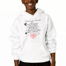 Verbe biblique Hoody for kids, vêtements chrétiens