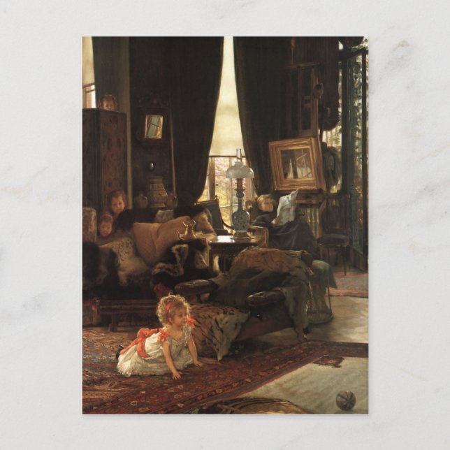 Verbergen und Suchen nach billiger Kunst Postkarte (Vorderseite)