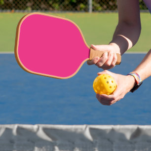 Verbessern Sie Ihr Design mit rosa Hintergrund Pickleball Schläger
