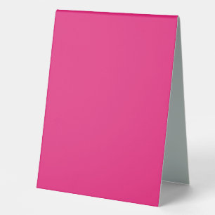 Verbessern Sie Ihr Design mit rosa Hintergrund Tischaufsteller