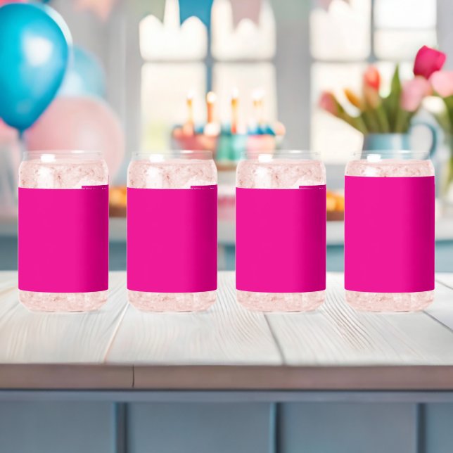 Verbessern Sie Ihren Platz mit einem rosa Hintergr Dosenglas (Insitu (Baby Party))