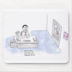 Verbessern Sie Lächeln Mousepad