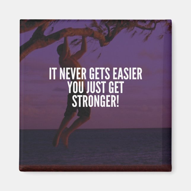 Verbessern - Workout-Motivierend Magnet (Vorne)