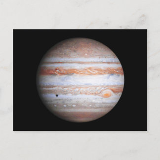 VERBESSERTES Bild von Jupiter Cassini flyby NASA Postkarte