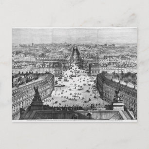 Verbesserungen in Paris Postkarte