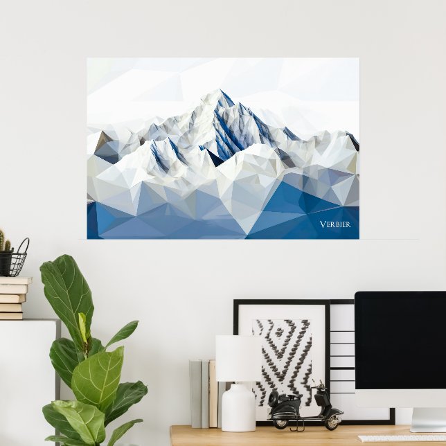 Verbier Poster (Heimbüro)