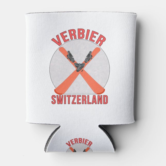 Verbier, Schweiz Dosenkühler (Vorderseite)