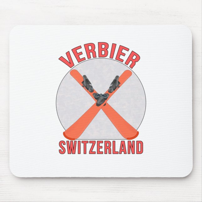 Verbier, Schweiz Mousepad (Vorne)
