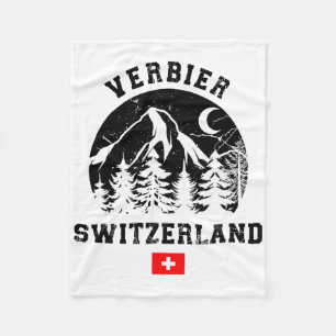 Verbier Schweiz Skigebiet Alpen Alpinski  Fleecedecke