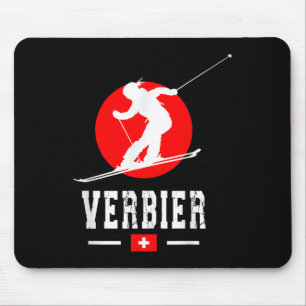 Verbier Ski Resort Alpen Schweizer Berge Schweiz Mousepad