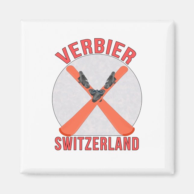 Verbier, Switzerland Magnet (Vorne)