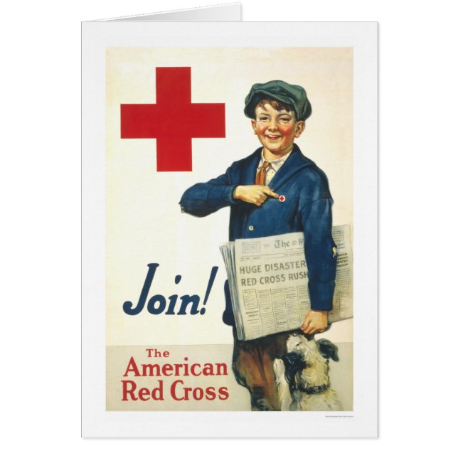Verbinden Sie! Das amerikanische rote Kreuz (Vorne)