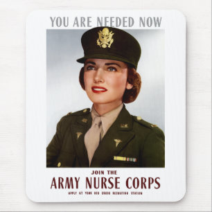 Verbinden Sie das Armee-Krankenschwester-Korps Mousepad