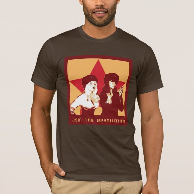 Verbinden Sie das Revolutions-T-Shirt (Männer) T-Shirt (Vorderseite)