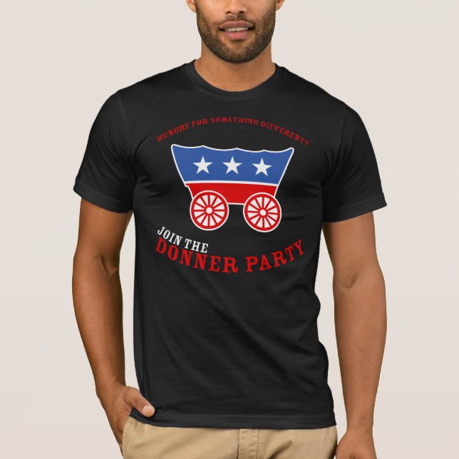 Verbinden Sie den Donner Party-T - Shirt (Vorderseite)