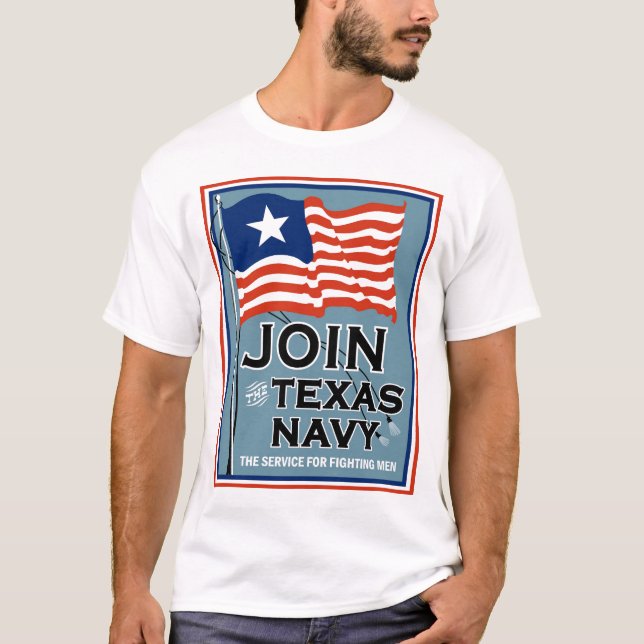 Verbinden Sie den Texas-Marine-T - Shirt (Vorderseite)