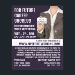 Verbinden Sie die Werbeaktion für Veranstaltungen  Flyer<br><div class="desc">Verbinden Sie den Flyer für Event-Werbung mit Speed Networking mit dem Business Card Store.</div>