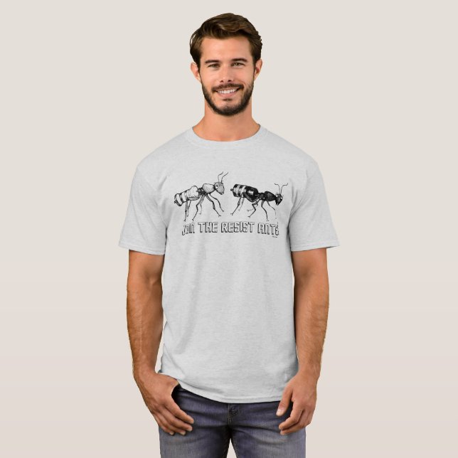 Verbinden Sie die widerstehenameisen! T - Shirt (Vorne ganz)