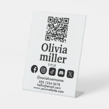 Verbinden Sie mit uns | QR-Kodex für soziale Medie