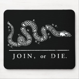 Verbinden Sie oder die Liberalisten Mousepad