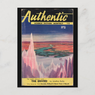 Verbindliche Science Fiction Monatlich _November 1 Postkarte