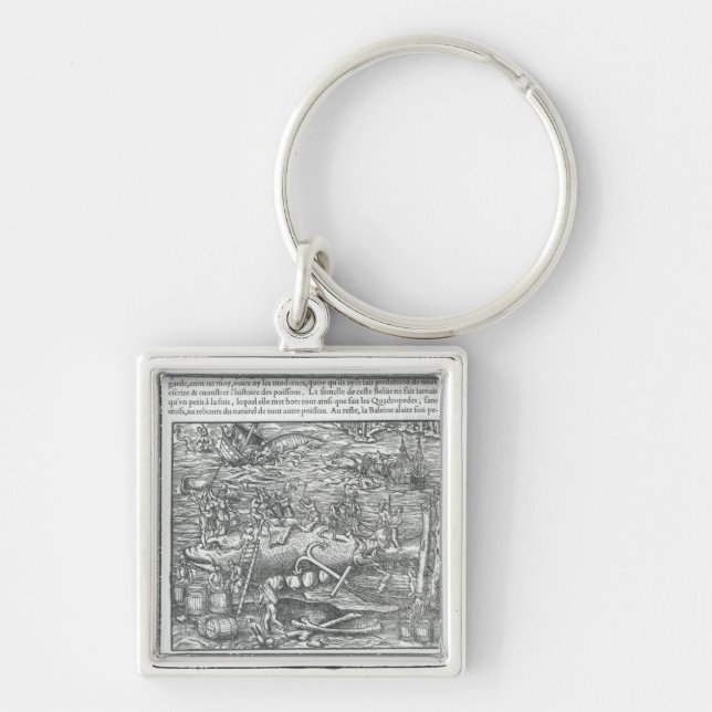 Verbindung eines Wals Schlüsselanhänger (Vorne)