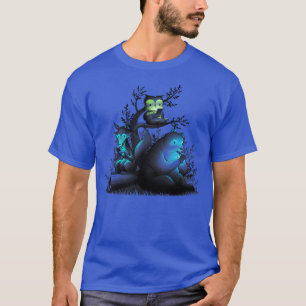 Verbindung mit den Waldtieren über Telefone T-Shirt