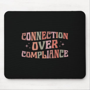 Verbindung vor Compliance Autismus-Bewusstsein Spe Mousepad