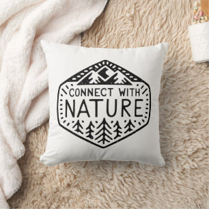 Verbindung zur Natur Kissen