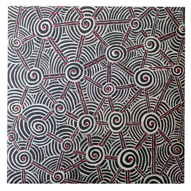 Verbindungen im Vorland Fliese (Vorderseite)