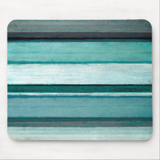 "Verbindungs-" aquamarine und graue abstrakte Mousepad