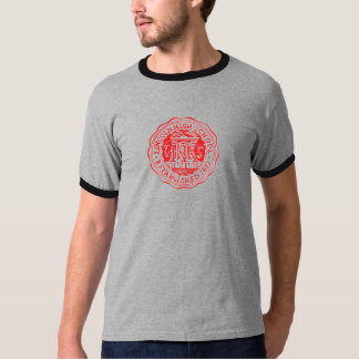 Verbindungs-Logo beringte T T-Shirt