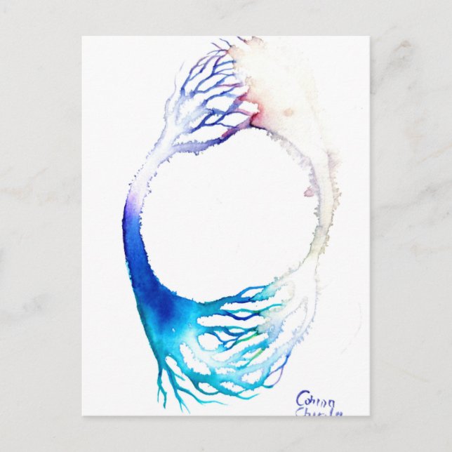 Verbindungsposter Postkarte (Vorderseite)