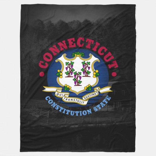VERBINDUNGSSTAAT FLAG FLEECEDECKE (Vorderseite)