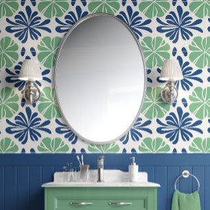 Verbindungsstück der Küste - Blau und Grün - Küste Tapete