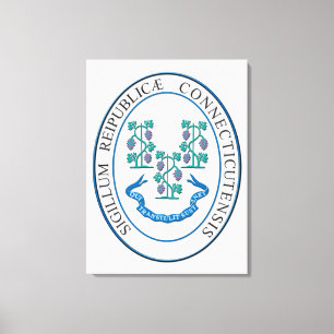 Verbindungszeichen Leinwanddruck