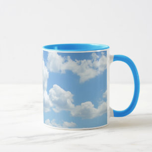 Verblassende Blues Tasse