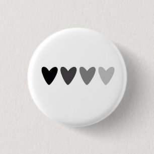 Verblassender Herz-Knopf Button